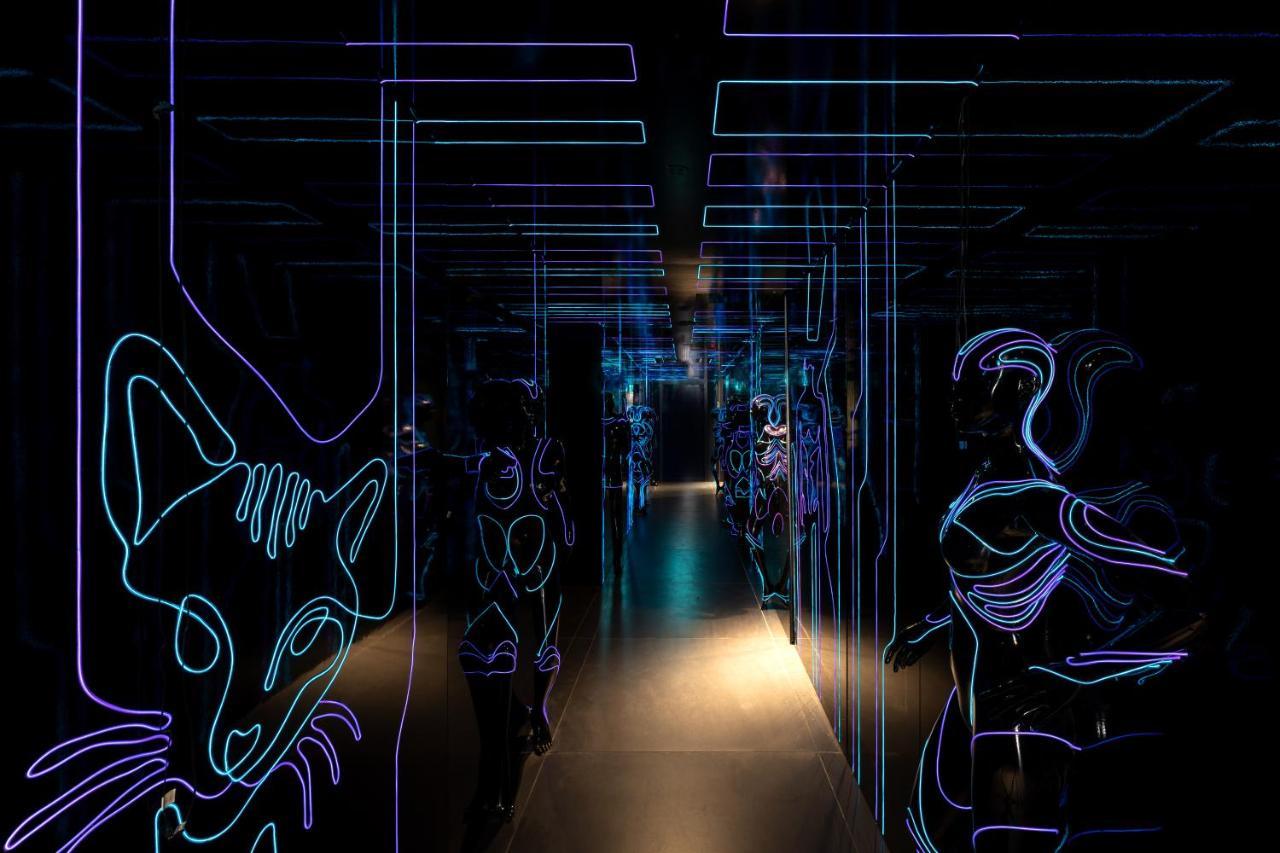 Five Zurich - Luxury City Resort Exterior photo The "Neon Labyrinth"